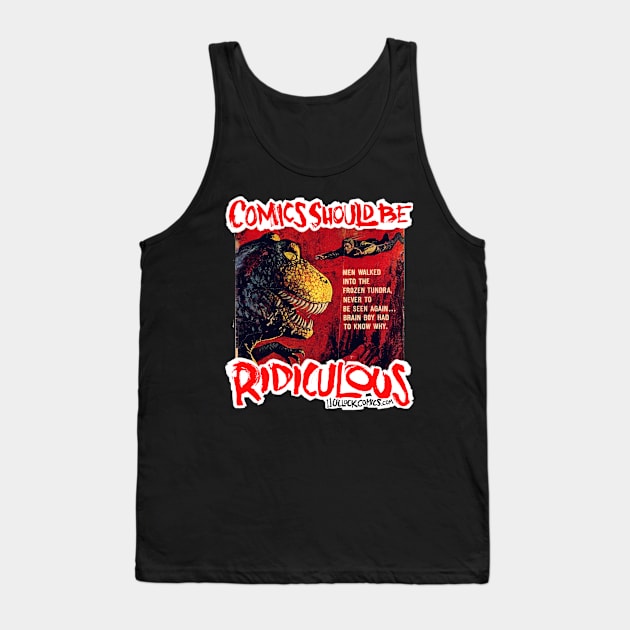 Comics Should Be Ridiculous: Vic Prezio Tank Top by Eleven O'Clock Comics